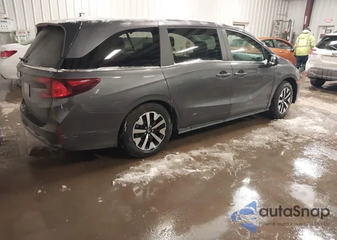 2025 Honda Odyssey Ex-L from USA, damaged, VIN 5FNRL6H66SB081438